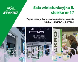 Jubileuszowa 10. edycja 4 Design Days z udziałem FAKRO